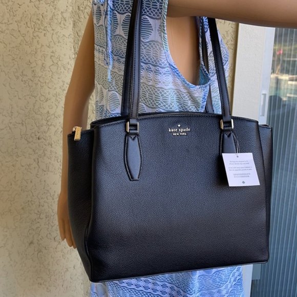 Kate Spade Monet Large Compartment Tote Black NWT - Picture 16 of 16